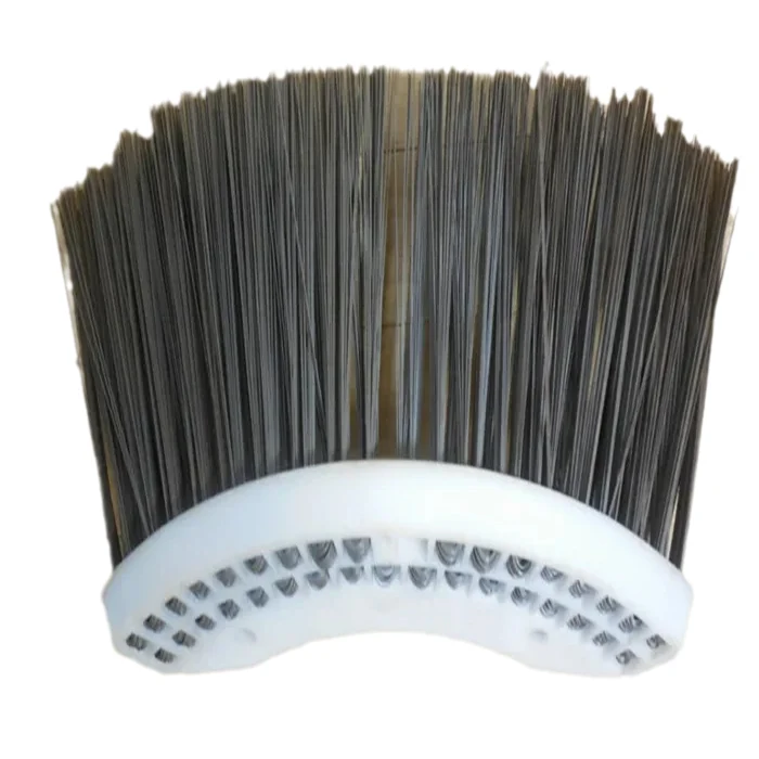 Steel Wire Bristle Side Gutter Broom for Sweeping Brushes