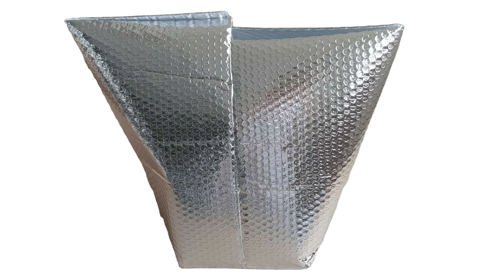 Insulated Foil Shipping Box Combines 3D Box Liner