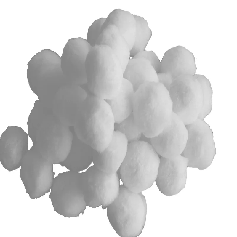 Water Cleaning Pool Filter Accessories Snow Fiber Media Filter Balls