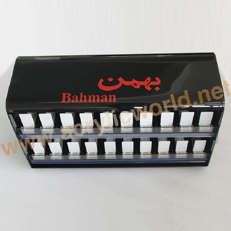 cigarette display Acrylic led Cigarette Display Stand/cigarette display unit