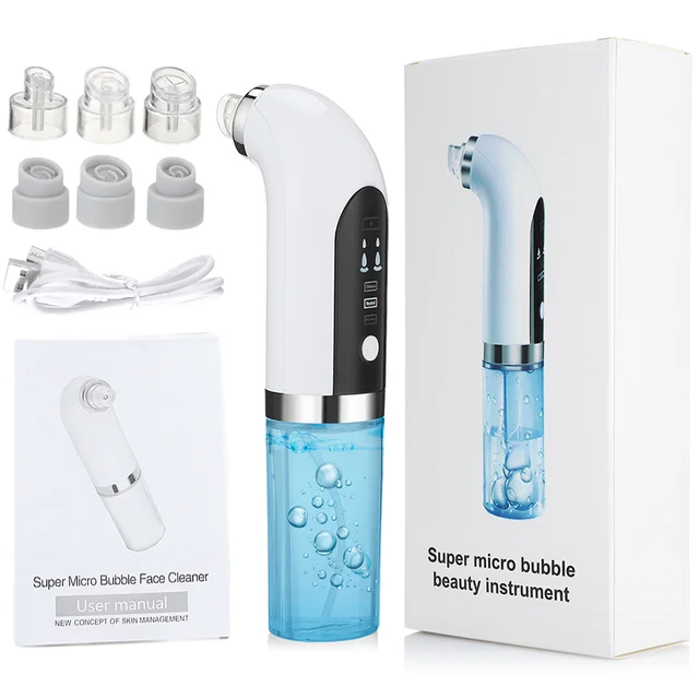 Hot Selling Facial Suction Acne Ice cool And Hot compress Blackhead Remover Vacuum Pore Remover Vacuum