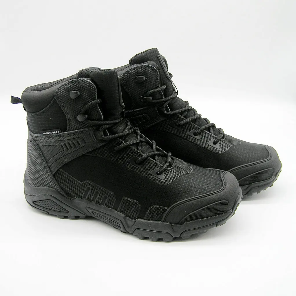 Мужские тактические ботинки в стиле милитари; Легкие дышащие водонепроницаемые армейские ботинки для пеших прогулок и работы