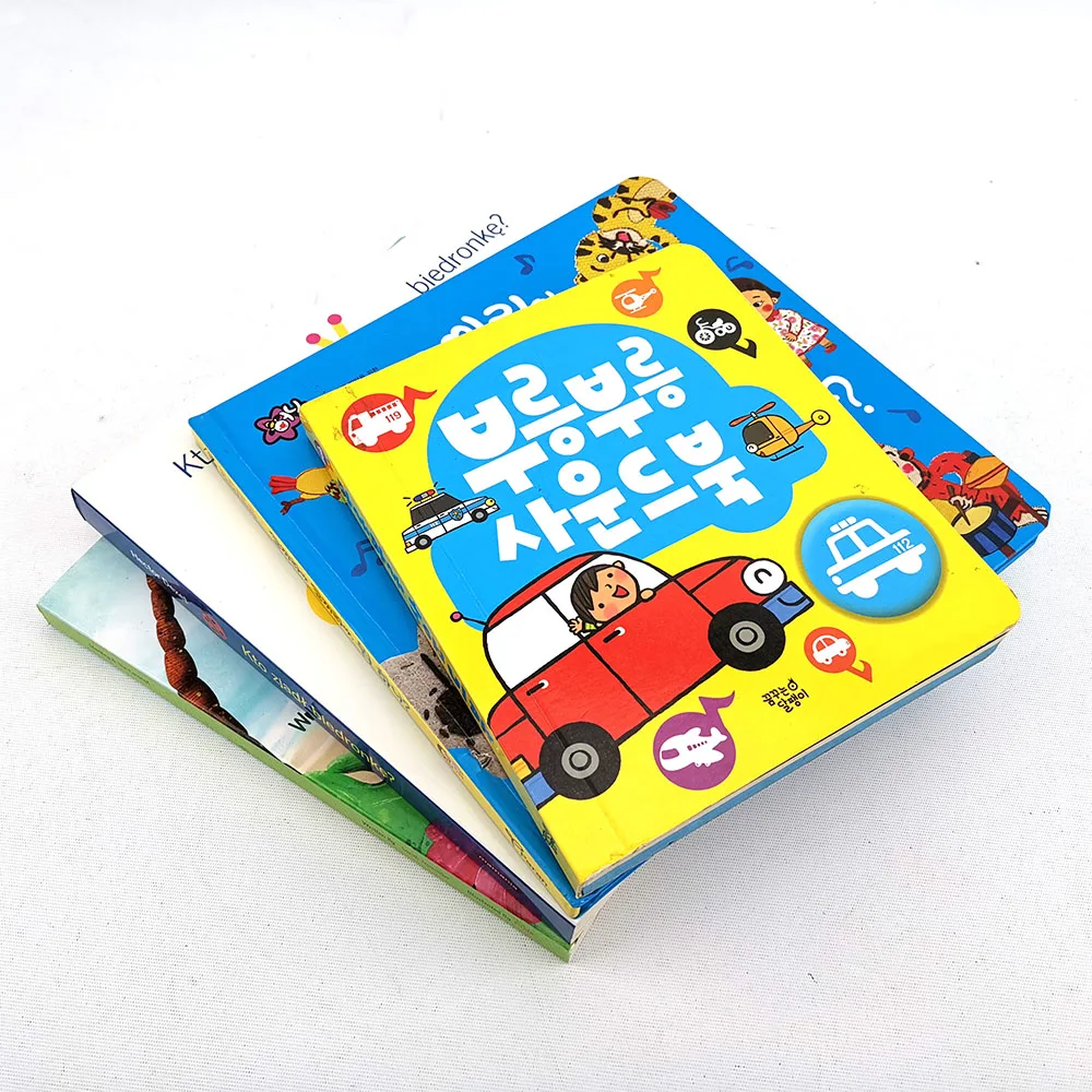 Customized children boardbook printing, cheap english story book board