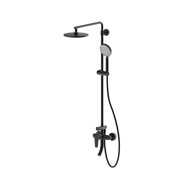 
Bravat Sanitary Ware Source Black faucet shower Package--502 