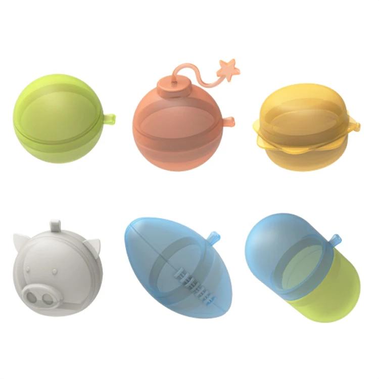 2022 wholesale reusable kids magic splash water balls toy easy quick fill self sealing silicone water balloons