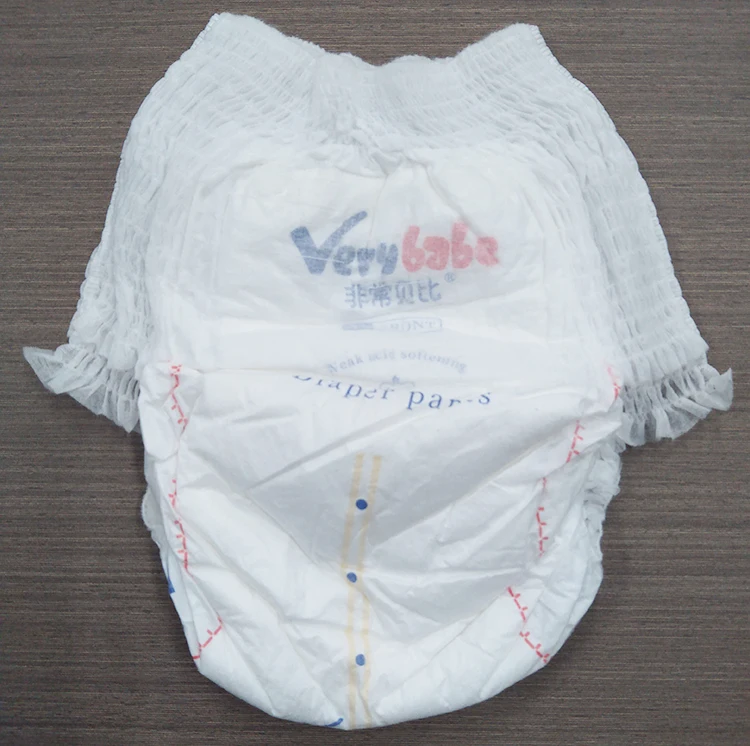 Baby diaper pants in bulk baby pants diaper disposable soft breathable  night time diaper pant baby manufacturers wholesale