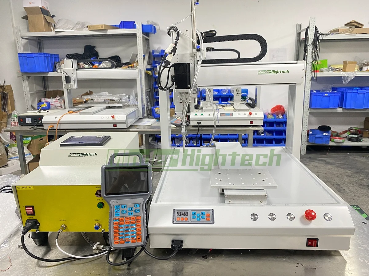 PCB Desktop Automatic Screw Fastener Screwdriver Robotic Machine Screw Tightening Robot