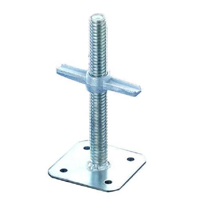 Scaffold Material Tianjin Shisheng Factory 120*120*5mm Base Plate Good Sell Telescopic Scaffold Base Jacks/U Head Metal Jack