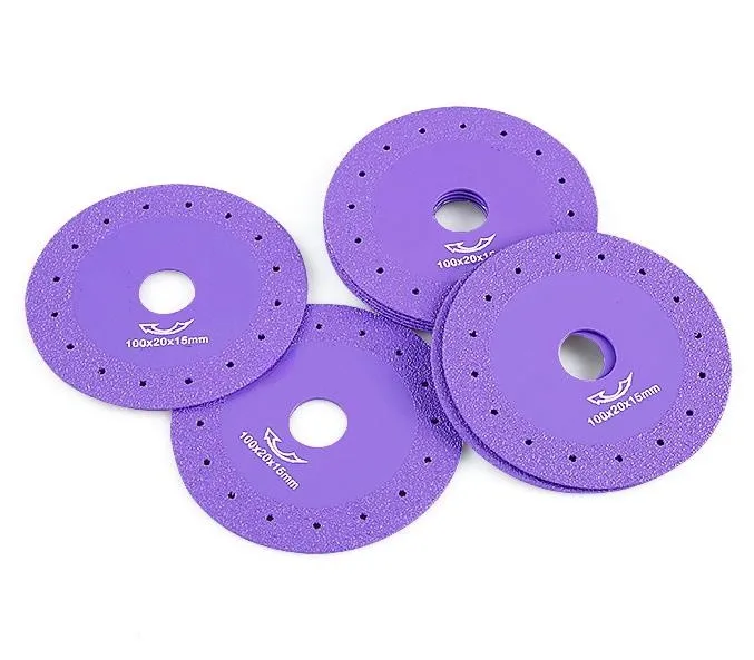 100MM Cutting Quartz  Beige Stone  Angle Grinder Porous Diamond Saw Blade