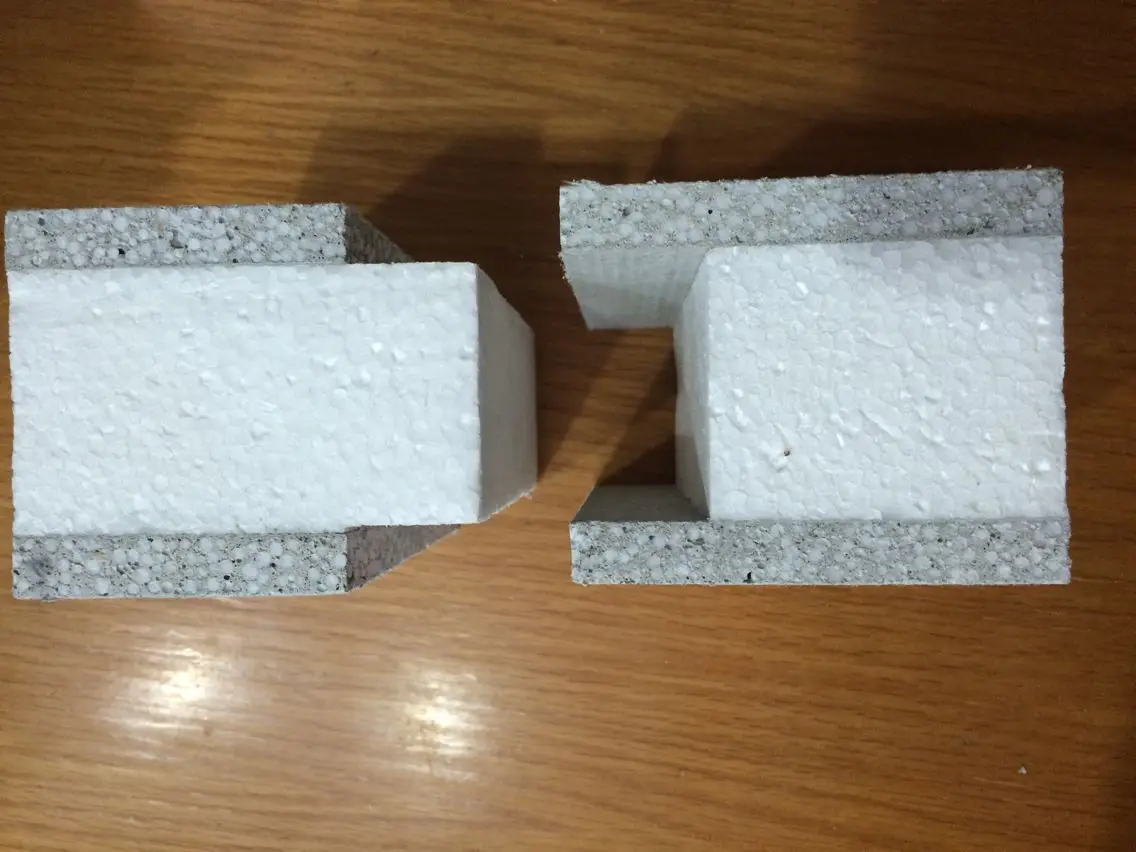 Lightweight fireproof fiber cement insulated panels for exterior wall sound insulation eps cement sandwich panels for villa