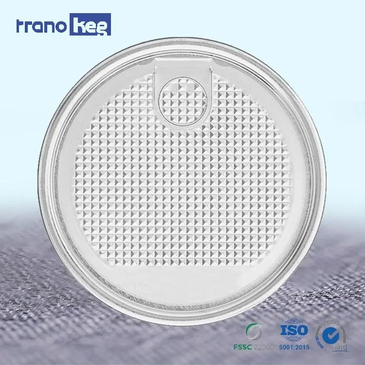 POE 202 206 209 211 300 303 305 307 Peel Off Foil Seal Lids Easy Open End Aluminum Peel Off Lid