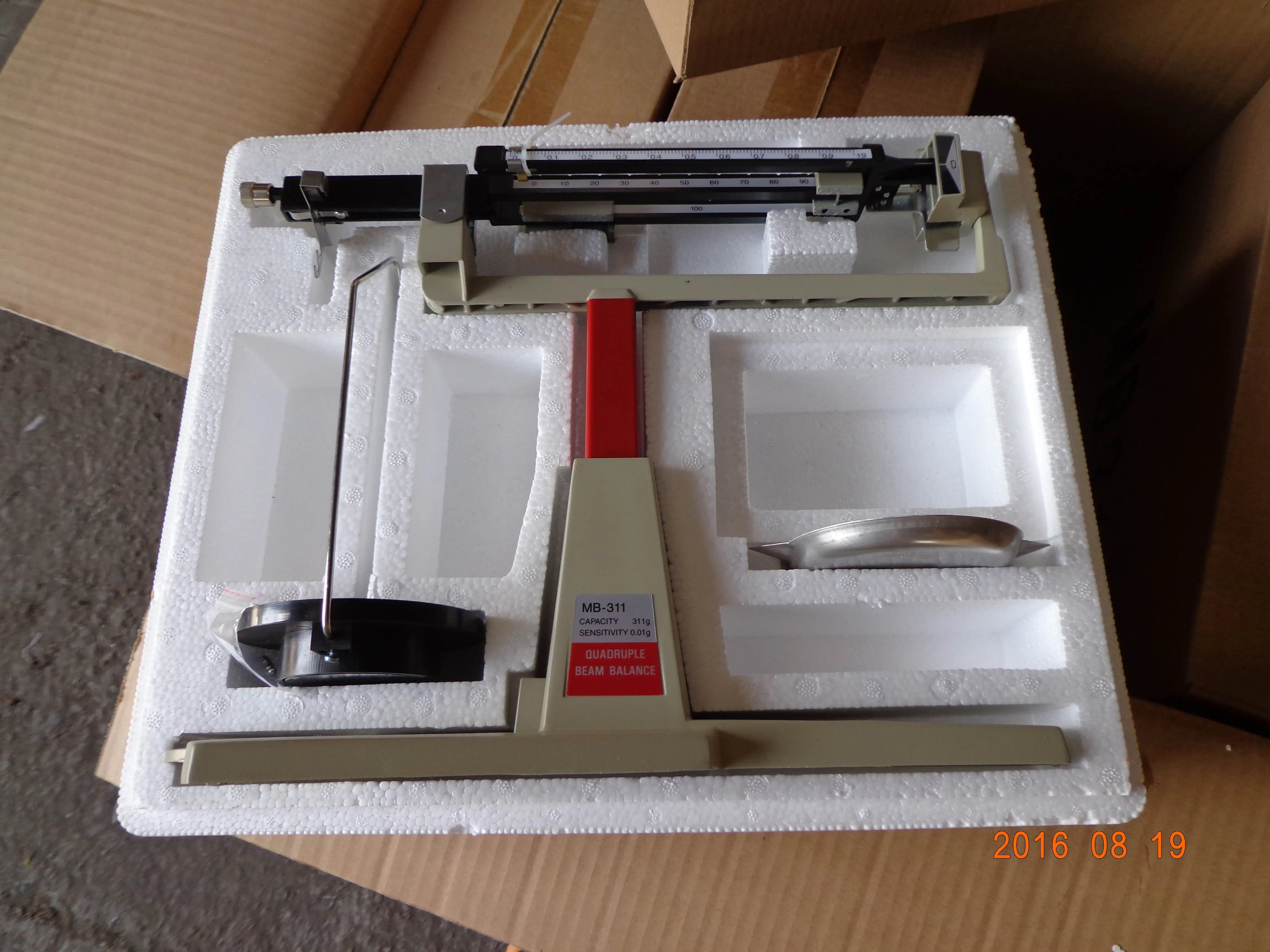 SERICO  Quadruple Beam Balance Scale MB311, Ruler scale