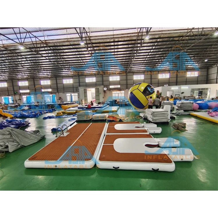 Customized Luxury Foilboard holding docks Pontoon Inflatable Dock Platform Pontoon for JetSk