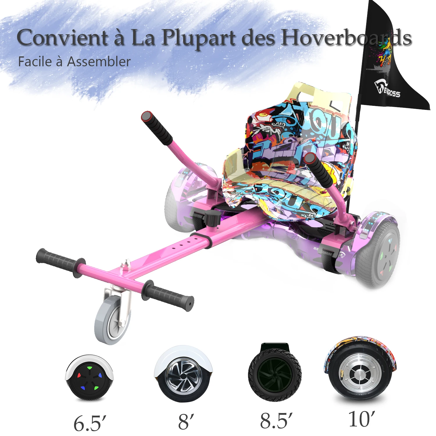 2023 New design kids hover kart high quality balance board go karts