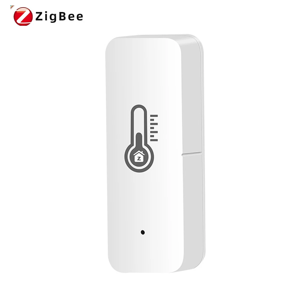 Датчик температуры и влажности Tuya Smart Life Wi-Fi сенсор Zigbee гигрометр термометр переключатель Alexa