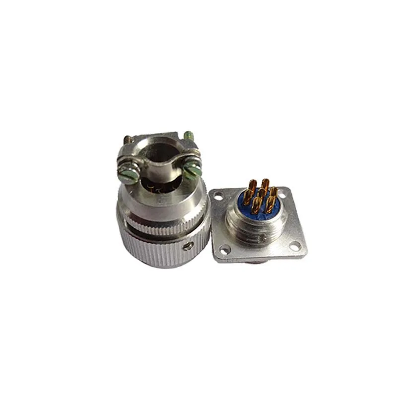 
Y4 current 3A 3p 4p 5p 7P Oxidized natural color Small Volume threaded electrical Connector Small 4 pin round Connector socket 