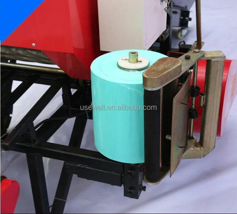 Дизельный двигатель 15 кг компактный трактор машина для упаковки кукурузного силоса обмотки сена и соломы в