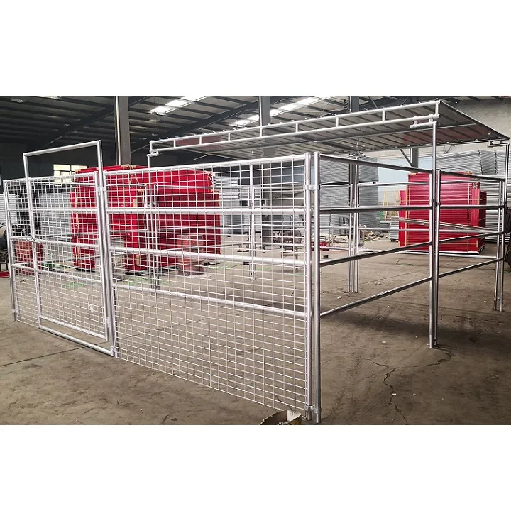Farm Cattle Crush Fence Round Pen Equipment Cattle Handling Metal Animal Livestock Fence Panels For Sale
