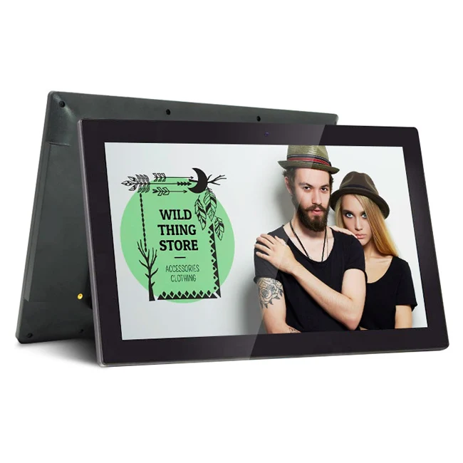 Business Advertising Media Player 10 inch Android Player POE Power WIFI Media Network Digital Signage Advertising Player