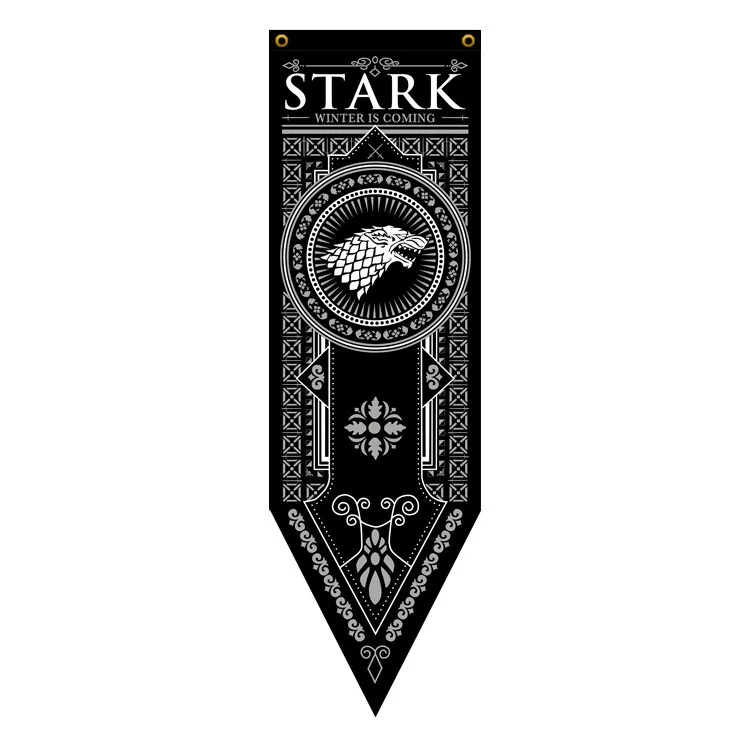 45*150cm Banner And Flag Wonderful And Fantastic Game Of Right Theme Polyester Hanging Banner