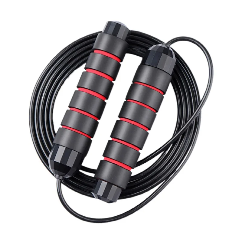 KUER Hot Selling Wholesale PVC Coated Steel Wire Jump Rope  for Fitness  Home Exercise Slim Body