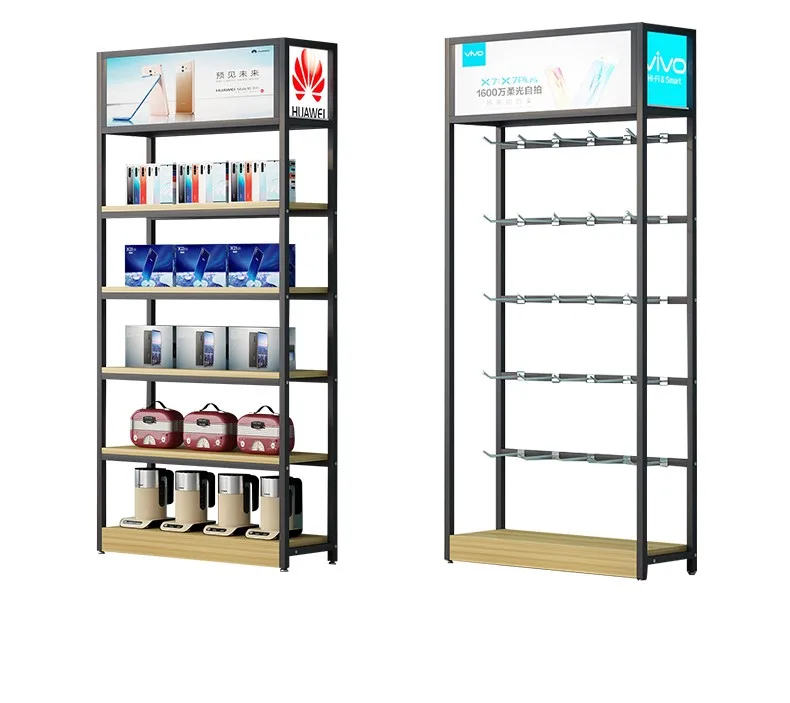 Modern The Whole Shop Decoration Supermarket Cosmetics store Shelf Wood Display Racks Shelves For Retail Store
