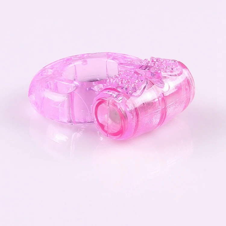 Couple Sexy Toy Elastic Delay Ring Vibrating Cock Stretchy Intense Clit Stimulation  Premature Ejaculation Lock Vibrator