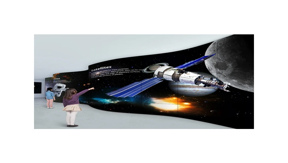 Flexible Touch Screen Transparent New LED Video Wall Display OEM Indoor SDK RGB Seamless Splicing Video Wall Oled EDA/CAD Models