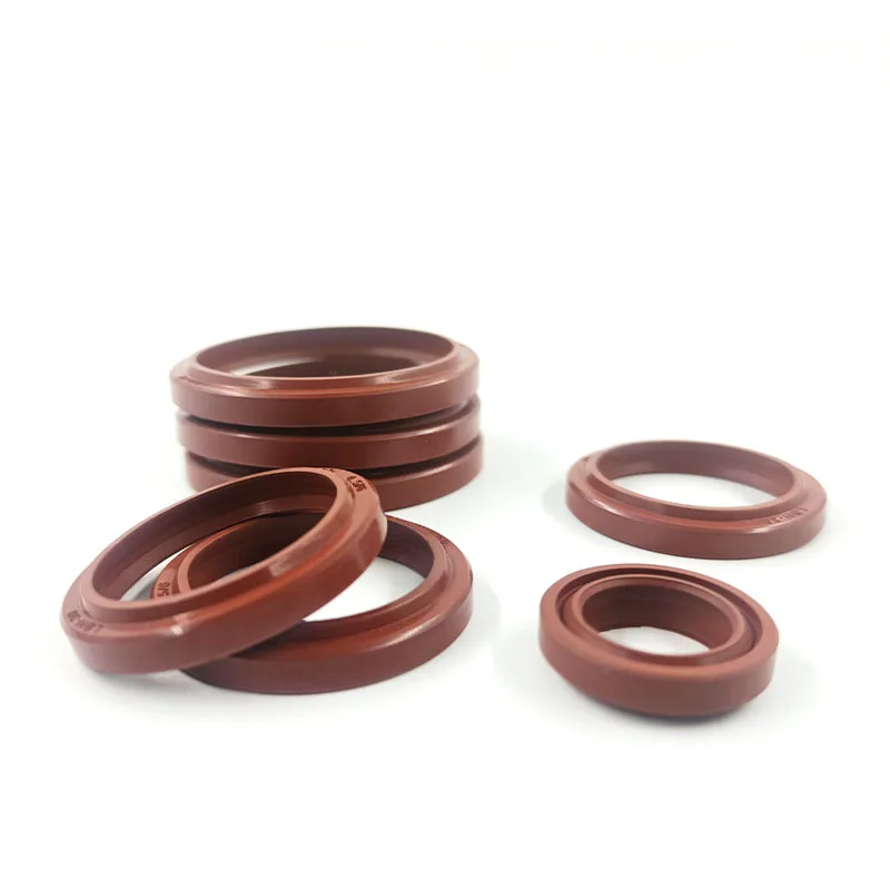 Cylinder Dust Ring FKM Rubber Brown Seal DHS/LBH Seal Ring Oil Seal Ring Japan