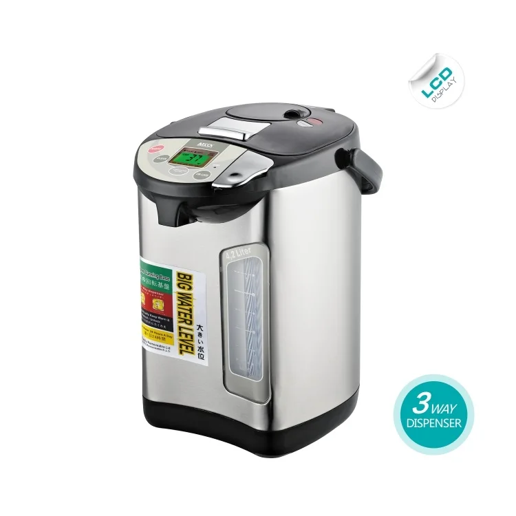 
5L большая вместимость нержавеющая сталь Электрический согреться горячей кипения воды термо термос 