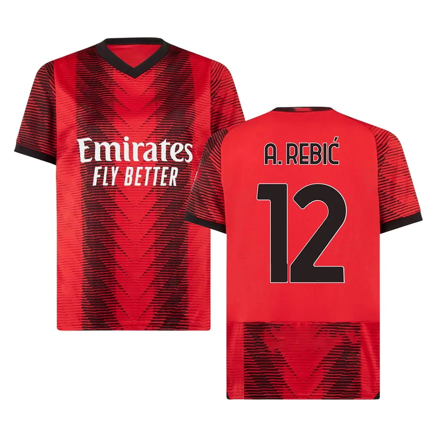 New 2024 Bulk Classic Paris Football Jersey White Messi Soccer Shirt Mabppe Tops Fan Edition Red White Soccer Jersey