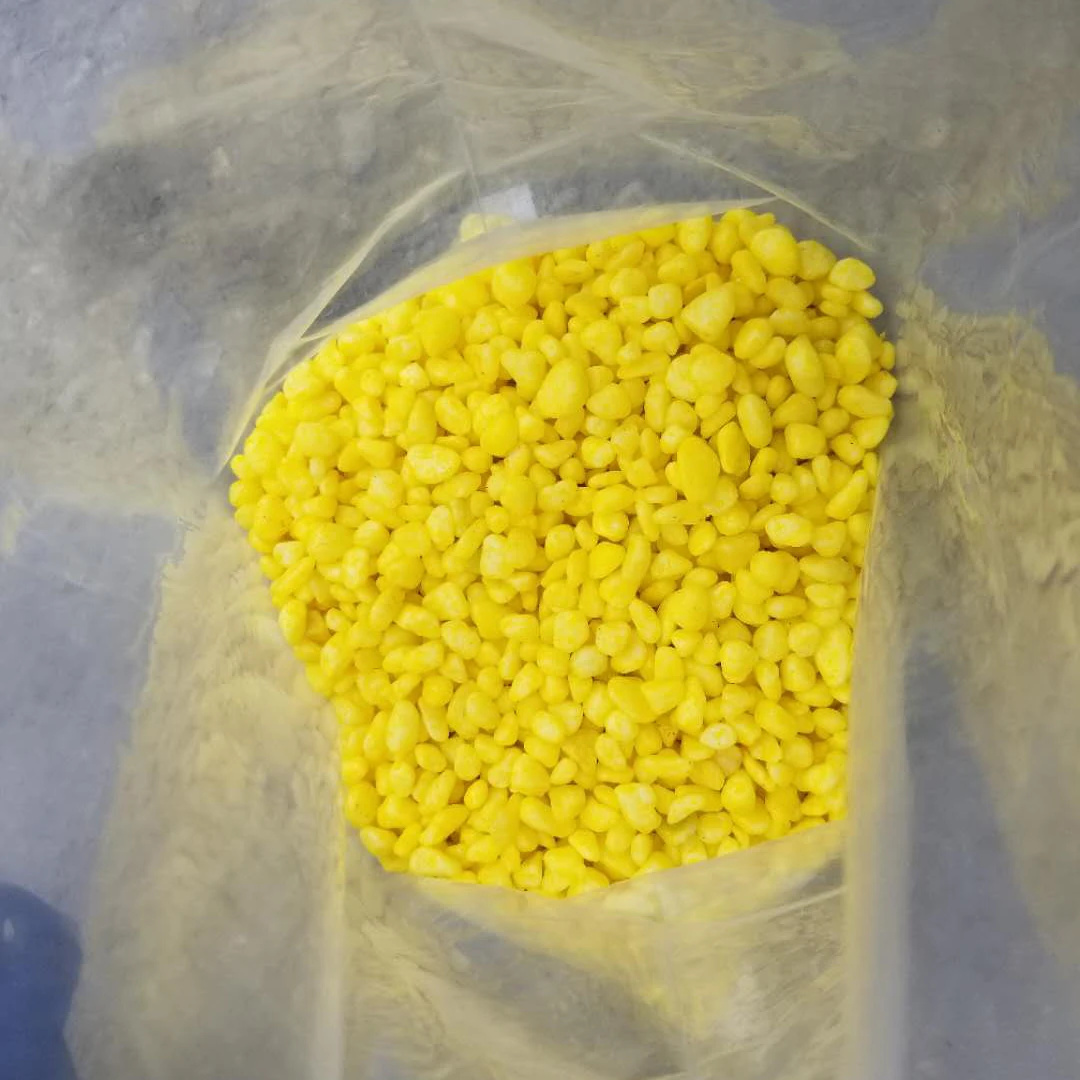 dyed pebble stone for fish tank decoration