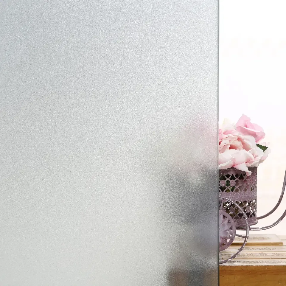 1.52*30m Pet Privacy Decoration Frosted Milk White Matte Window Tinted Film Office Home Window Glass Tined White Matte Film