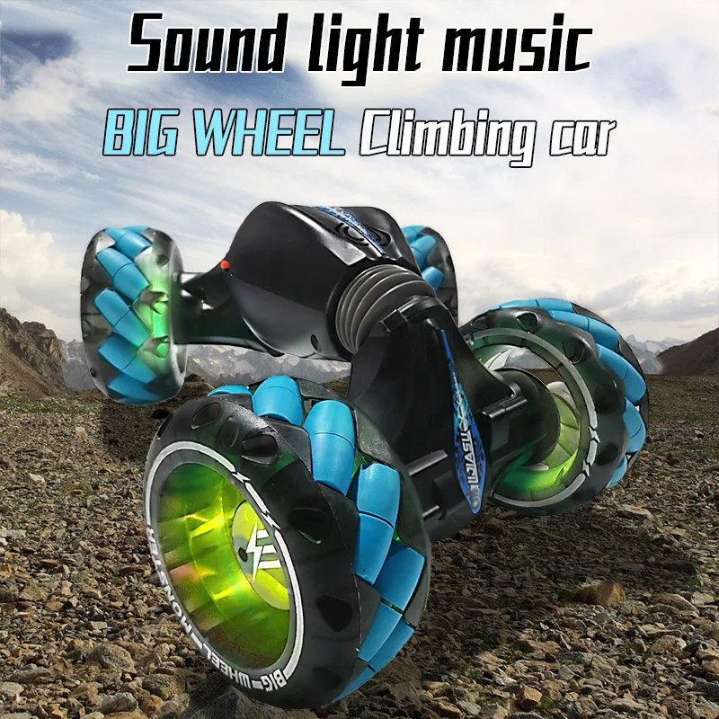 Hot Selling Drift Gesture Double-Sided Stunt Twist car Toy Big Wheel Off-road Remote Control Car Radio Controlled Car