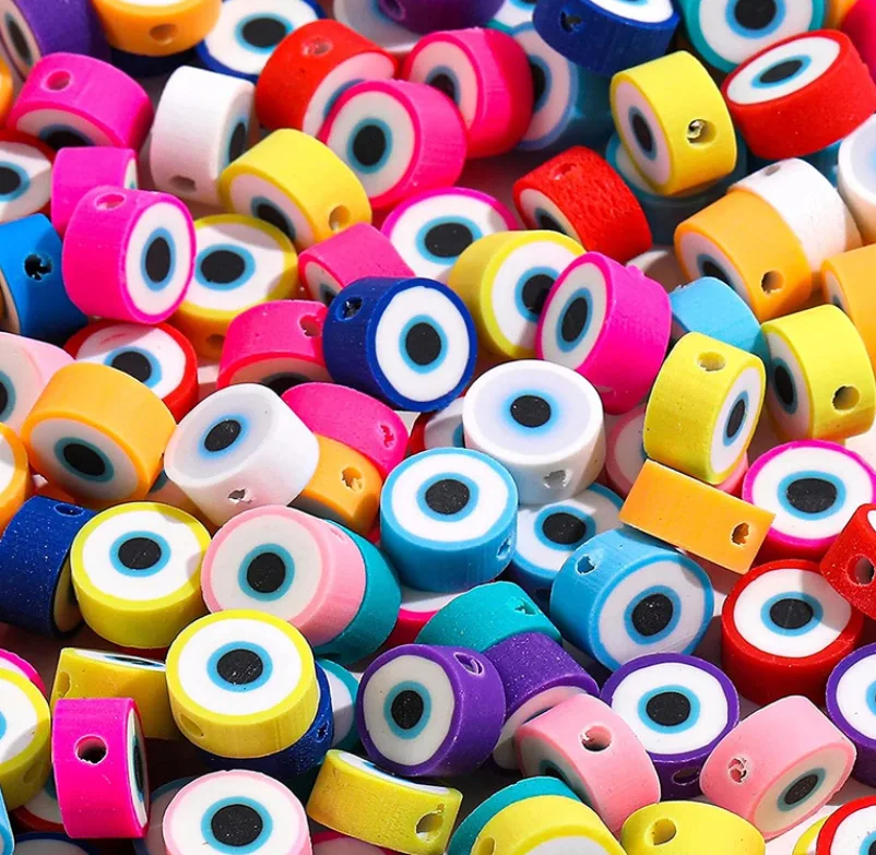 Amazon 15 Slots 300 Pcs  Patterned Polymer Clay Beads Sets For DIY Jewelry Making