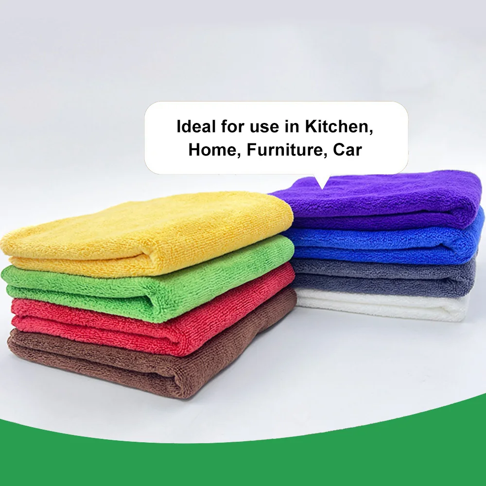 Быстросохнущее полотенце из микрофибры для чистки автомобиля, большое толстое полотенце для чистки и сушки, полотенце для мытья автомобиля