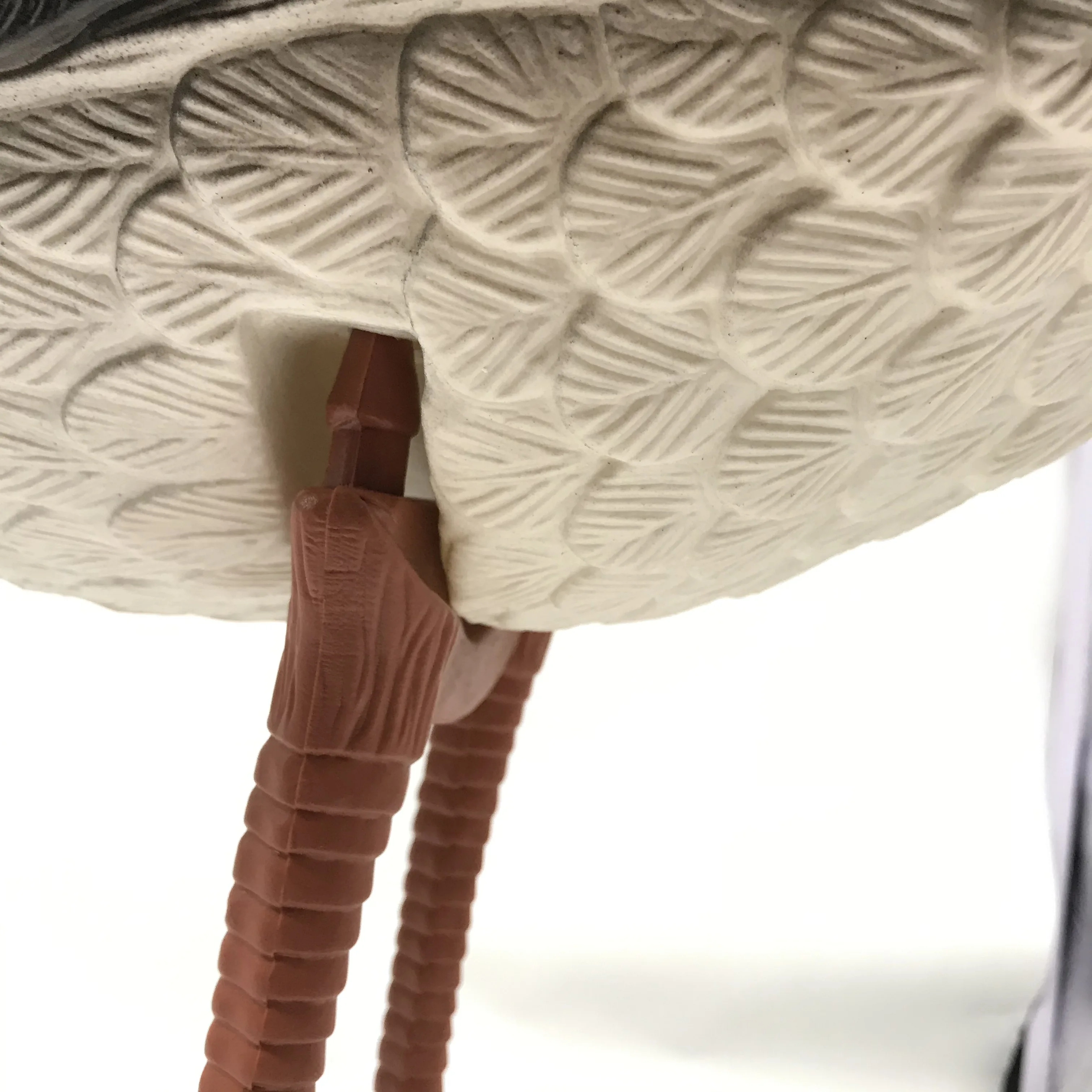 Garden Sculpture Lawn Ornaments Plastic Crane for Stork animal Figure