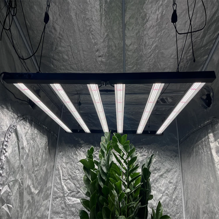 720W Folding Aluminum Hydroponic LED Grow Lights Indoor Greenhouse Horticulture Cheaper Price 1000W 640W 660W Options IP65 Bloom