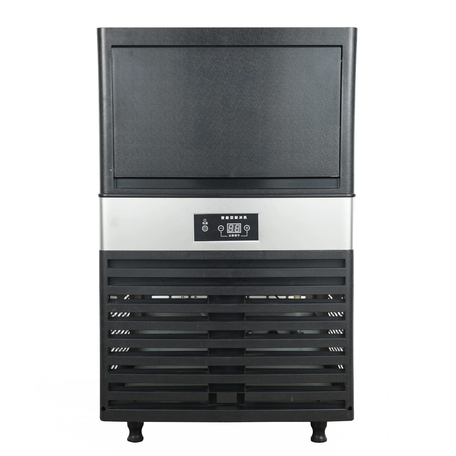 Kaison Auto Electric Power 50kg Per Day Ice Maker Machine with Water Bucket