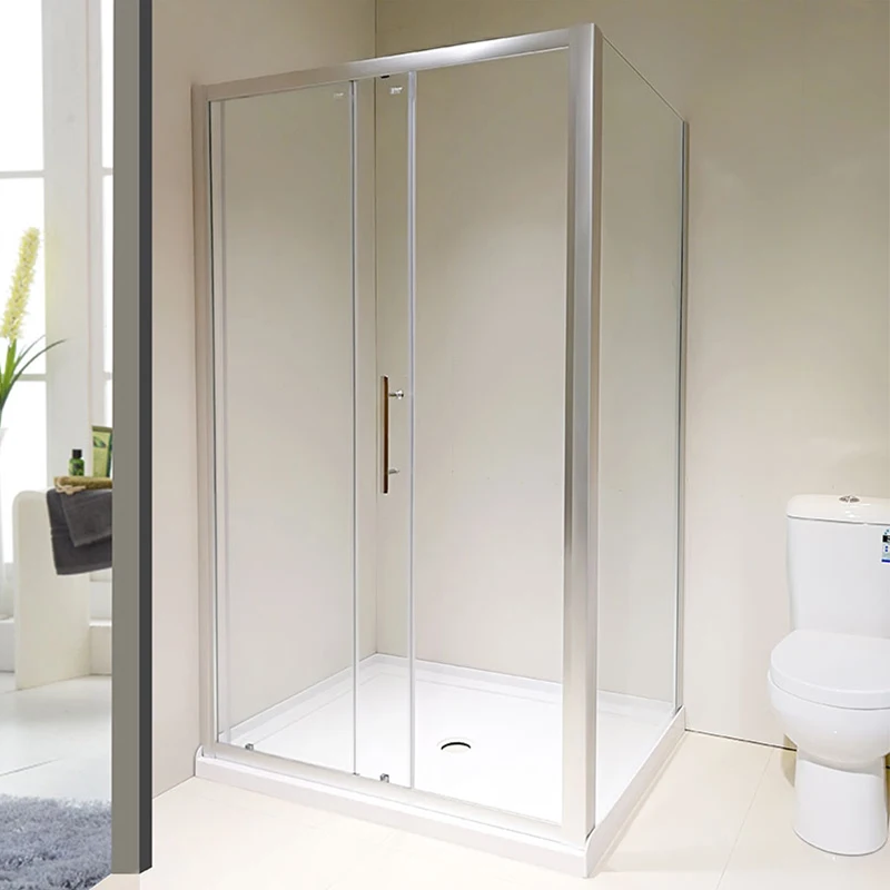 Millen hot sale home bathroom glass sliding shower doors showers with hlass door