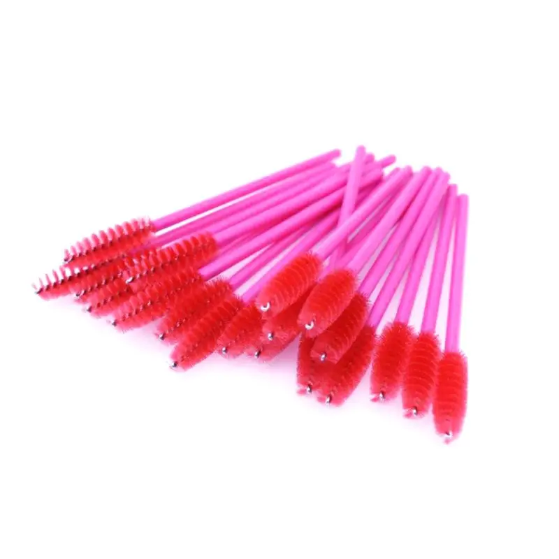 Custom color eyelash extension brush applicator micro disposable mascara wands