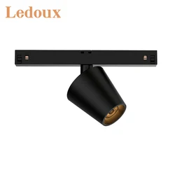 Ledoux Hot Selling Low Voltage Light 48V Series Magnetic Rail House Indoor 6W 10W Led Track Light