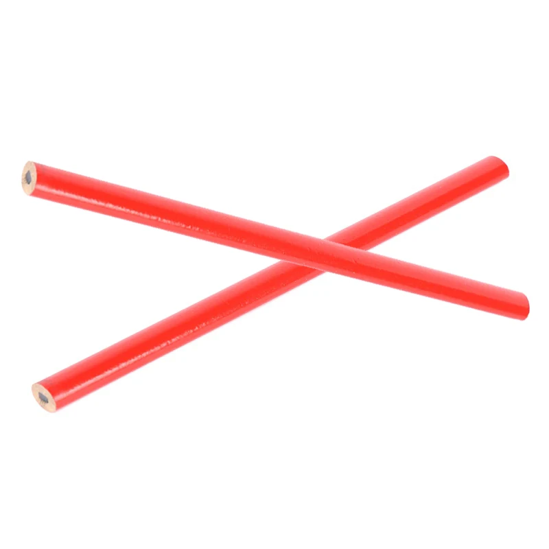 12 твердых плотничных карандашей для строительства инженеров, индивидуальные цвета, обычные черные свинцовые карандаши