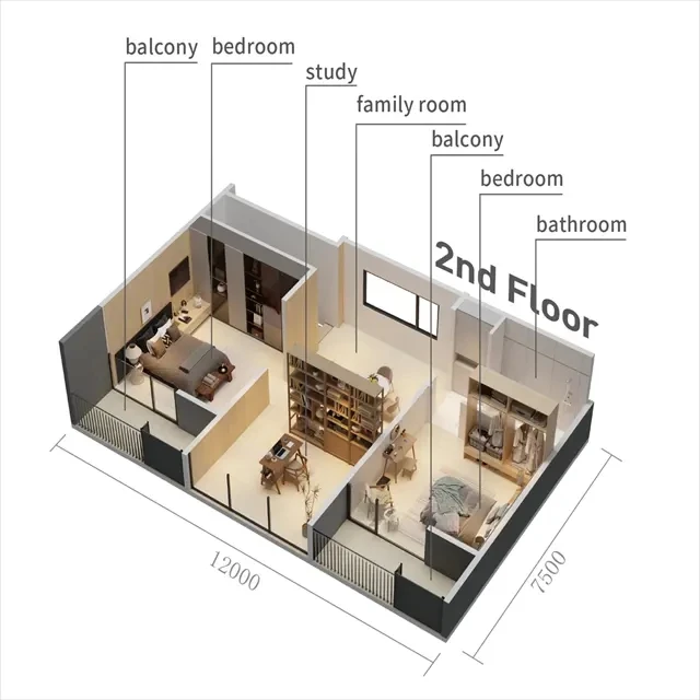 Container Garden House Movable Tiny Sunshine Room Steel Frame Prefabricated House