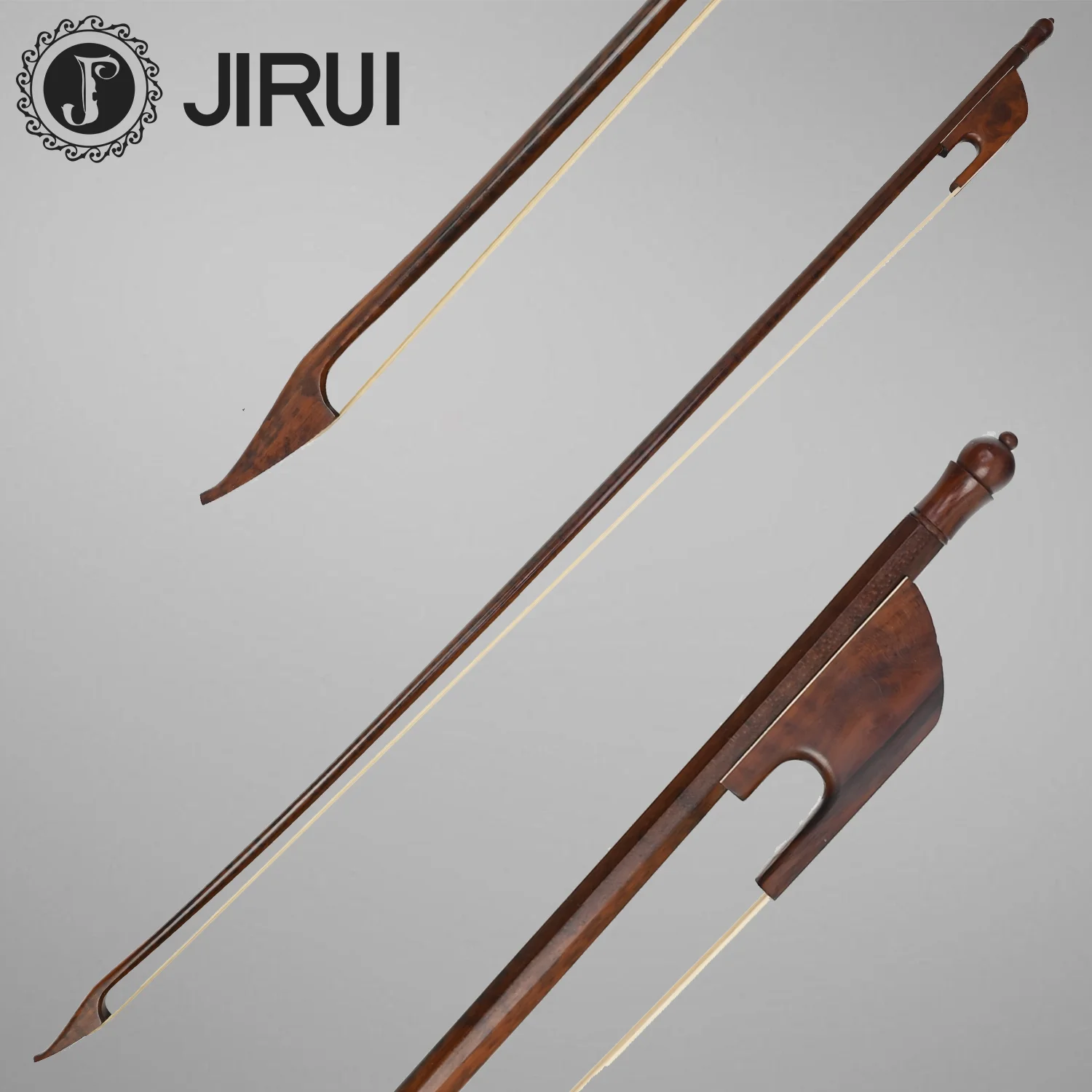 Baroque cello bow handmade supplier Professional 4/4 1/2 violin Bow with Horse Hair Frog Snake Wood Stringed Instruments