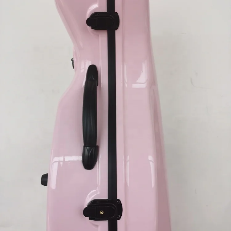 High Quality Custom OEM best selling  wholesale fiberglass cello case  4/4 3/4 1/2 1/4 1/8 with wheels