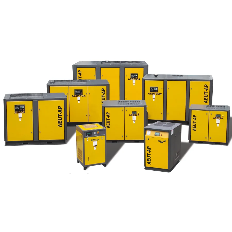 Energy Conservation 380V 90Kw Screw Air Compressor End Fixed Industrial Screw Compressors