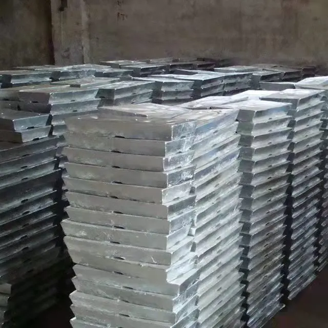 Best Seller Costing Material Zinc Ingot 99.995% Zinc Alloy Ingot
