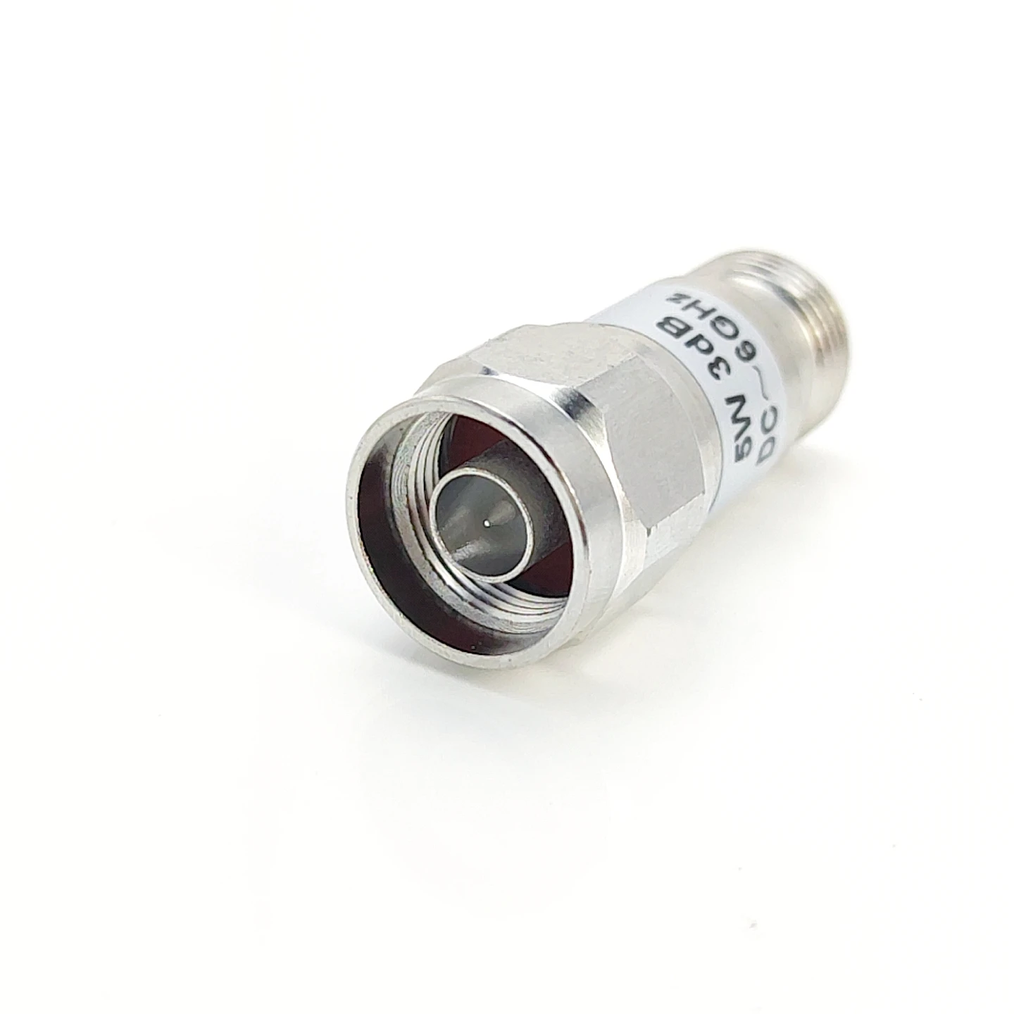 Высококачественный аттенюатор 5 Вт N штекер к N гнезду 50 Ом 3dBI 6dBi 10dBi 20dBi 6 ГГц коаксиальный аттенюатор