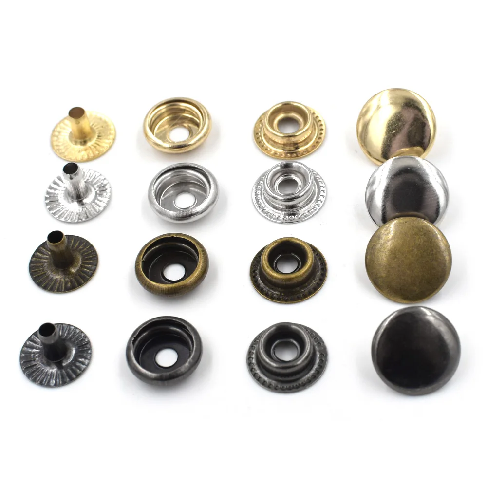 12.5mm 15mm Hand pressure snap etainer molds Dies Button moulds Rivets Eyelet Nailing tools Press machine Metal snaps
